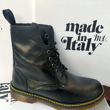 Stivali UOMO ANFIBI PELLE 40 41 42 43 VV