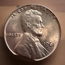 1961-P BU Lincoln testa