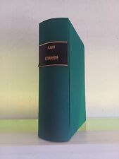 Plauto, 'Commedie' (voll. I, II e III in 1 libro, con rilegatura di pregio)    