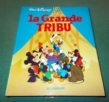Cartonato Walt Disney "LA GRANDE TRIBU'" Collana Carosello ediz. Mondadori 1964