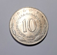 Moneta ex JUGOSLAVIA 10 dinari 1977 circolata.  (JUG3)