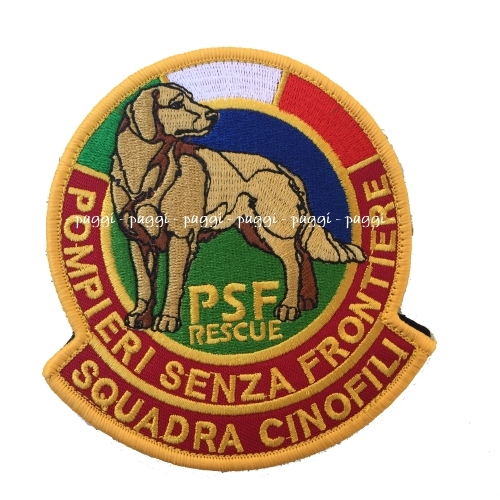 Patch a68 pompieri cinofili - pompieri,