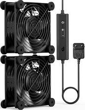 Ventola per PC AC 220 V, Doppio Cuscinetto a Sfera Con 5 Regolabili, Ventola PC