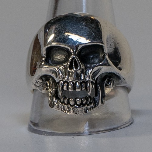 Anello teschio vampiro - vampiro, .925