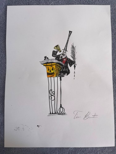 Tim burton painting - tim,