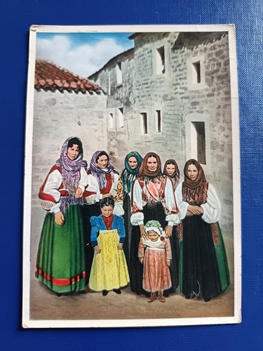312a cartolina costumi - 312a,