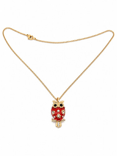 Collana color oro - con, ciondolo