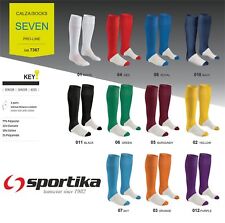 Calze Calzettoni Calcio Volley SPORTIKA Mod. SEVEN Completi Senior Junior Kids