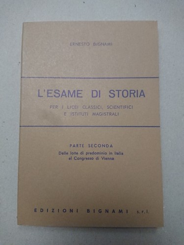 Esame storia parte - esame, seconda