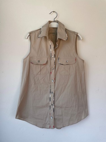 Camicia smanicata burberry - camicia,