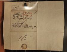 Prefilatelia. 2) Lombardo Veneto. Milano/Bologna. Frontiera. Vollmeier P2.