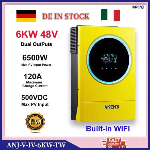 6000w ibrido solare inverter - solare,