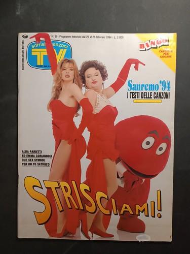 Rivista sorrisi canzoni - rivista, tv