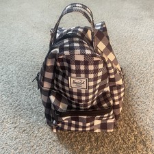 Zaino Herschel MiniNova modello a scacchi