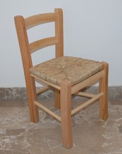 Sedia bimbo in legno sediolino