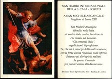 Santino holy card - San