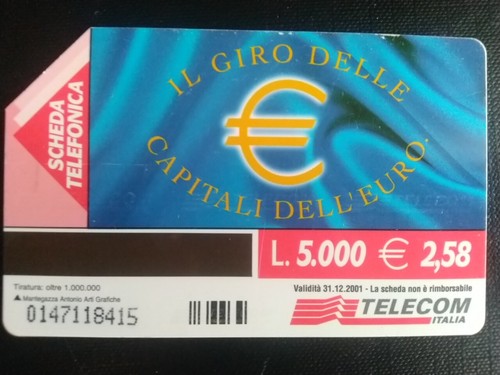 Scheda telefonica giro - ,