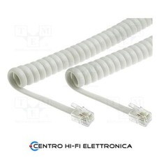 Cavo cornetta telefono spina