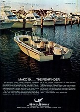 1971 Mako Marine 19 Console