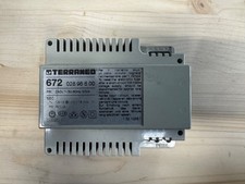 Alimentatore Trasformatore LT Terraneo 672 230V 12V/1A 6V/2A 30VA Din