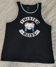WWE Authentic Twisted Bliss Muscle Shirt - Size Large