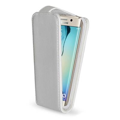 Fodero pelle bianco samsung - fodero,
