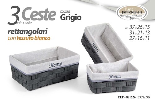 Ceste set portaoggetti - 3,