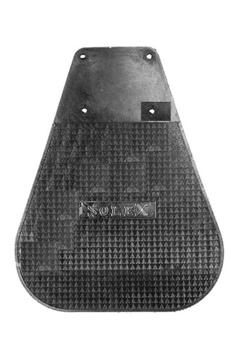 Bavette solex 2200 noire - bavette,