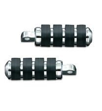 Iso peg pedalini pedane Harley passeggero guidatore cromati gomma metallo