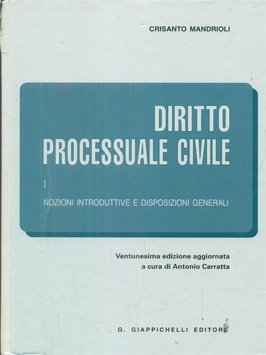 Diritto processuale civile - processuale,