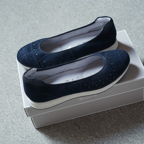 Tamaris damen ballerinas - ballerinas, leder