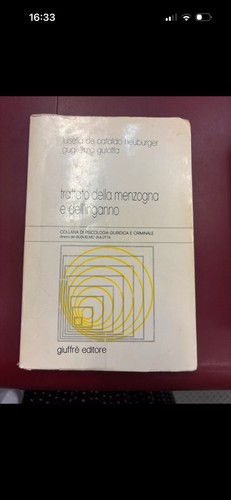 Libro trattato della menzogna - libro:,