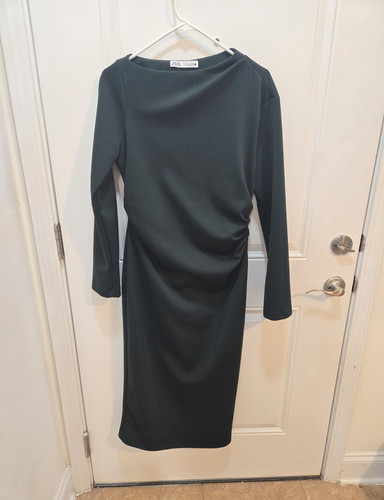 Abito midi zara - zara, nero