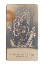 *HH* Antico Santino holy Card
