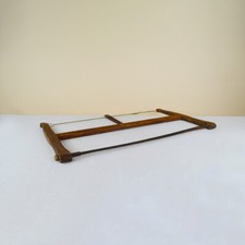 SEGA DA FALEGNAME ANTICA TELAIO AD ARCO IN LEGNO