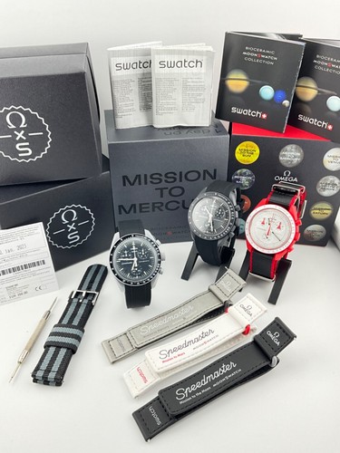 Omega swatch set 3 - x,