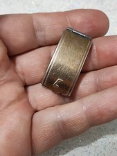 Clasp X Bracciale Cinturino Vintage Marca Campagnolo placcato oro Rosa 