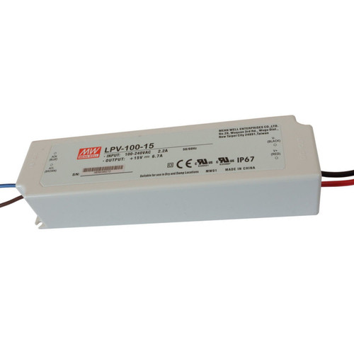 100w 15v led - driver, meanwell