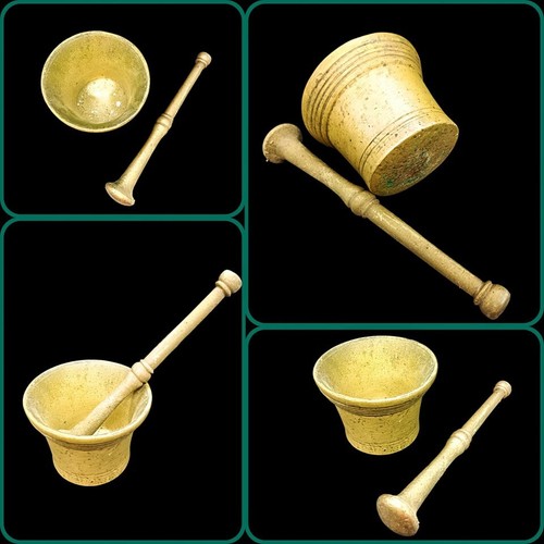 Mortaio ottone epoca - in, d'epoca