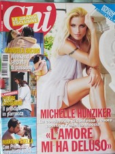 Settimanale CHI N. 27/2008 MICHELLE HUNZIKER, ANNA FALCHI, MANUELA ARCURI, PRAVO