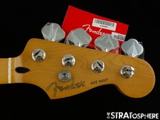 Fender Player II Jazz BASS NECK & TUNERS parti chitarra basso moderno "C" acero 