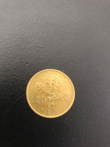 Moneta italia lire - 20,