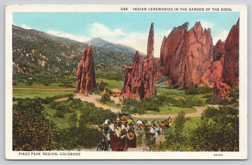 Cartolina pikes peak - region, co