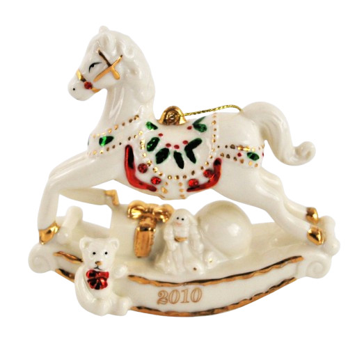 Lenox porcelain rocking horse - lenox,