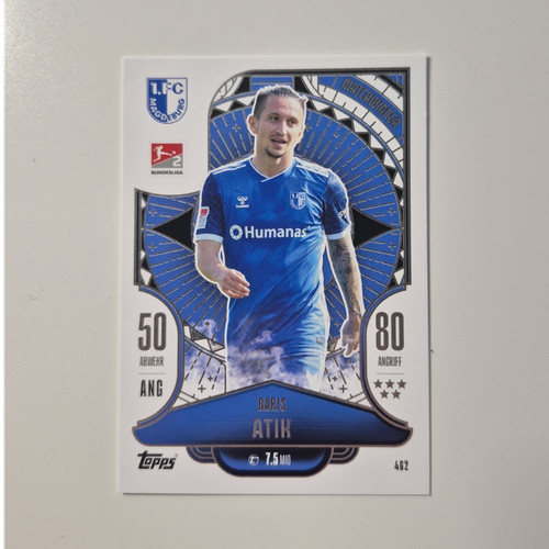 Topps bundesliga carta - topps,
