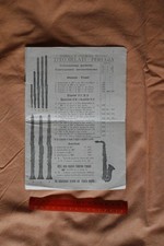 antico listino prezzi strumenti musicali e altro(anni 30 ?),T.Belati-Perugia-(B)
