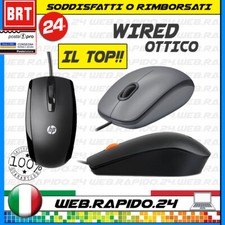 MOUSE OTTICO USB (DELL,HP,EIZO) CON FILO PER PC LAPTOP SCROLL NOTEBOOK UFFICIO!!