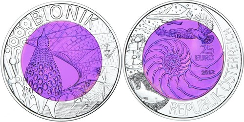 Austria euro 2012 argento - 25,