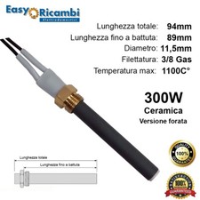 CANDELETTA CERAMICA 300W