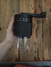 Macinacaffè Manuale Portatile 40g Ceramica Burr 35 Impostazioni Regolabili per Casa